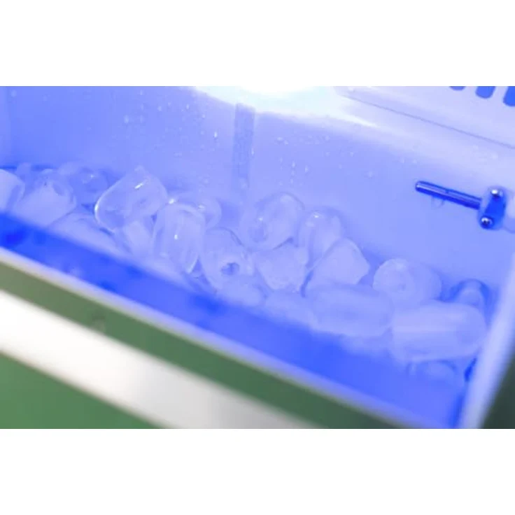 GastroHero Elektrischer Eiswürfelbereiter 50 kg, Hohlkegel-Eiswürfelmaschine mit 3,2 L Wassertank, luftgekühlt, Edelstahl AISI 304 – Bild 7