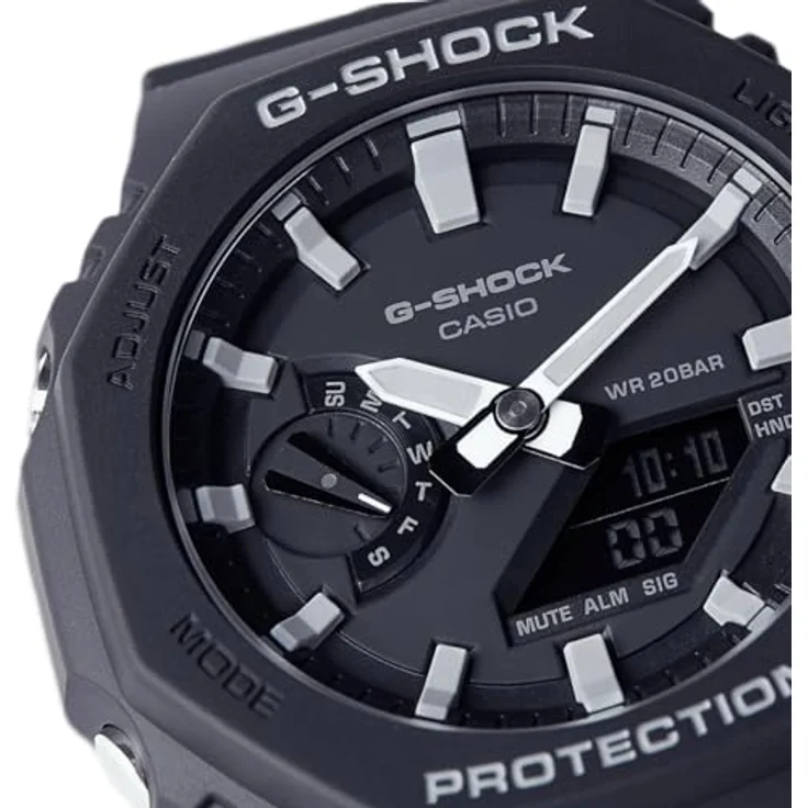 Casio Herren Armbanduhr G Shock GA 2100 1AER, analog, digital – Bild 2