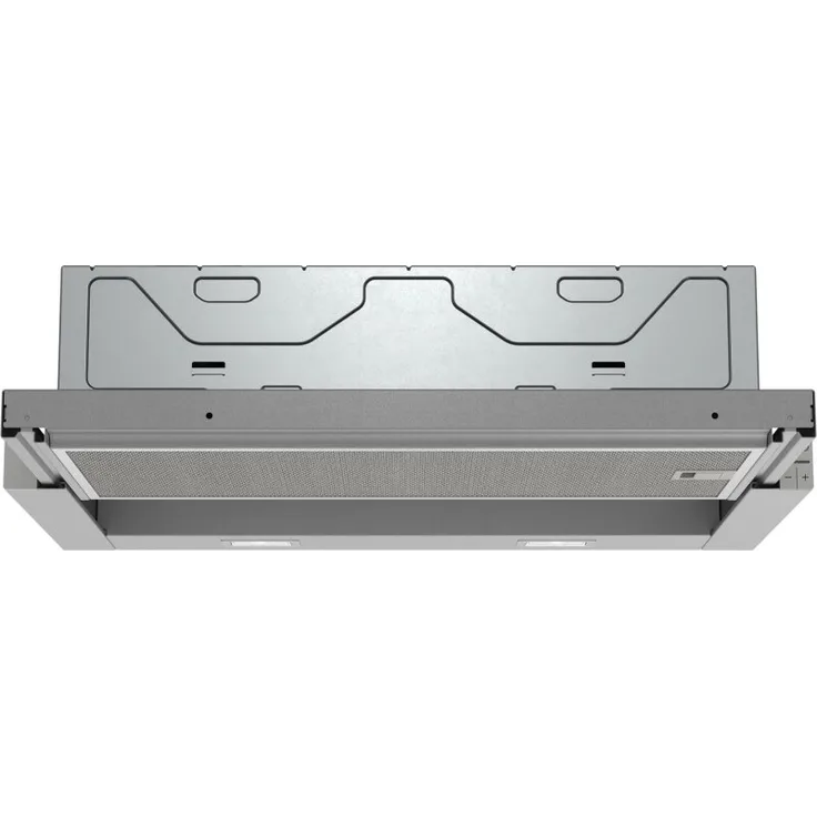 Siemens iQ300 LI64LB531, Motorhaube, ausziehbar, Nische, Breite: 52.6 cm, Tiefe: 29 cm, Absaugung und Rückführung, Silver Metallic
