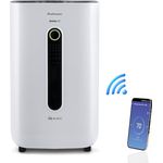 Rohnson Pro-Luftentfeuchter R-9920 - Entfeuchtet Räume bis 120 m², Smart Wi-Fi-Steuerung, 6,5 l Tank, leiser Betrieb, HEPA-Filter Option