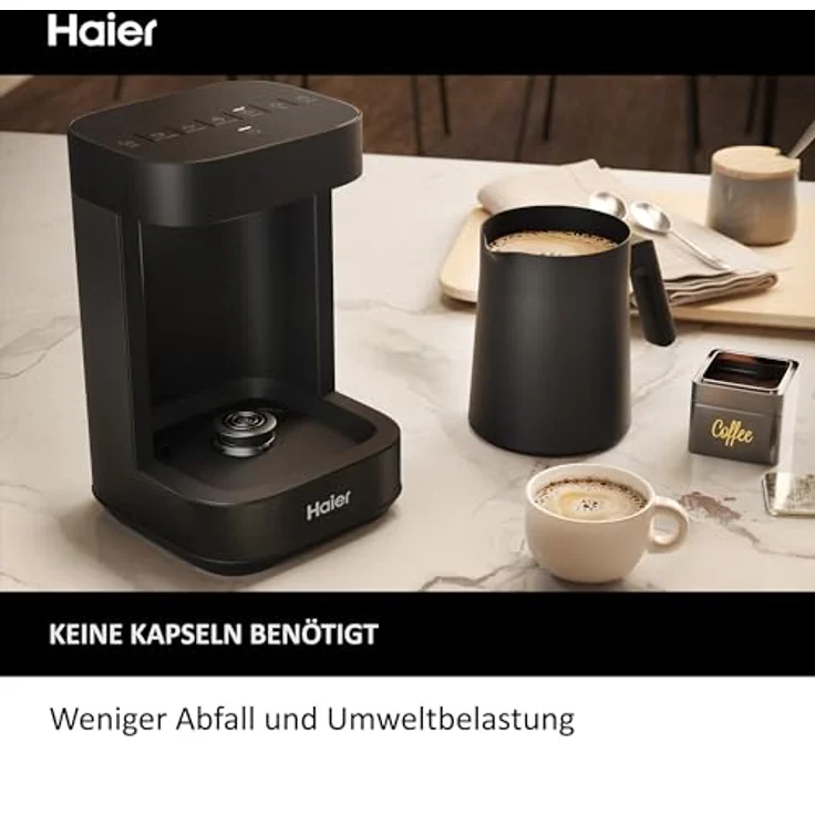 Haier I-Master Multi-Getränke Zubereiter mit Teemaschine & Milchschäumer, viele Programme [Serie 5 - HMB5A] – Bild 5