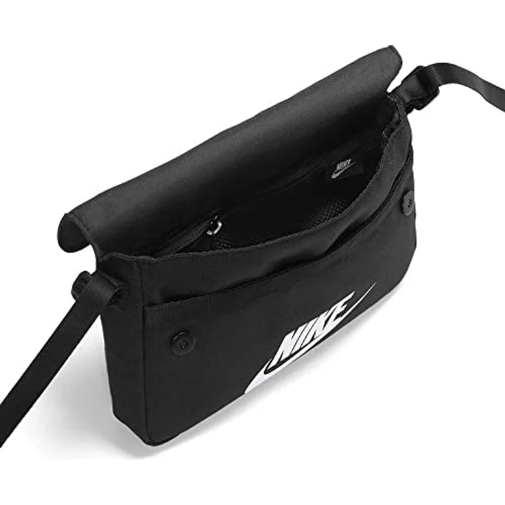 Nike Sportswear WOMENS REVEL CROSSBODY BAG, Umhängetasche in robuster Qualität mit Innentasche, schwarz – Bild 4