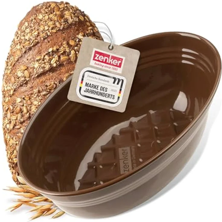 Zenker Dein Brot! Brotbackform, oval, le – Bild 2