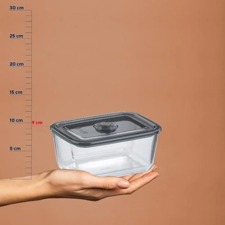 Kela Aurélia Frischhaltedose, luftdicht, rechteckig, 1,4 l, ideal für Vorratshaltung – Bild 5