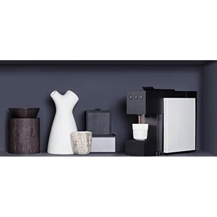 K-fee Square Kaffeekapselmaschine, (1455 Watt, 0,8 Liter Wassertank, Farbe High Gloss Black) – Bild 4