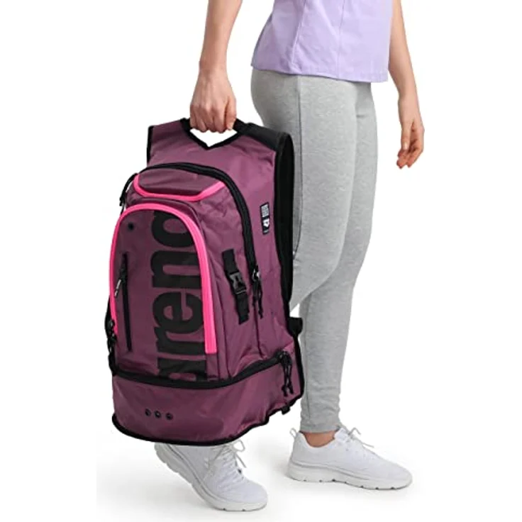 Arena Daypack Fastpack 3.0 Schwimmrucksack, 40 Liter, wasserabweisend mit cleverem Platzmanagement und separater Schwimmtasche – Bild 6