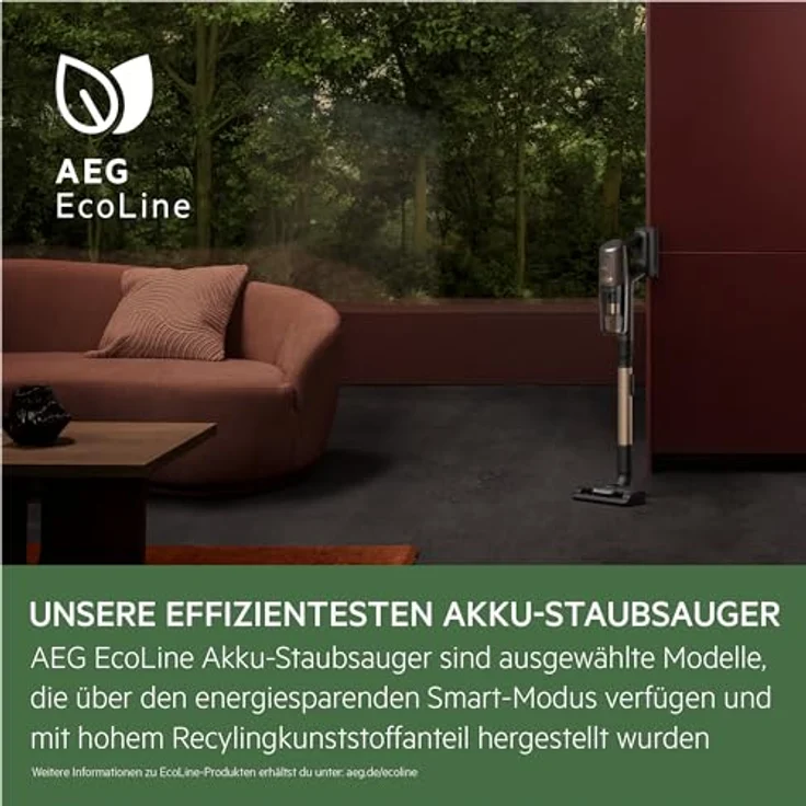 AEG AP81B25WET Handstaubsauger mit Wischfunktion, 60 min Akkubetrieb, Akuwechsel-Option, Indigo Blue – Bild 3