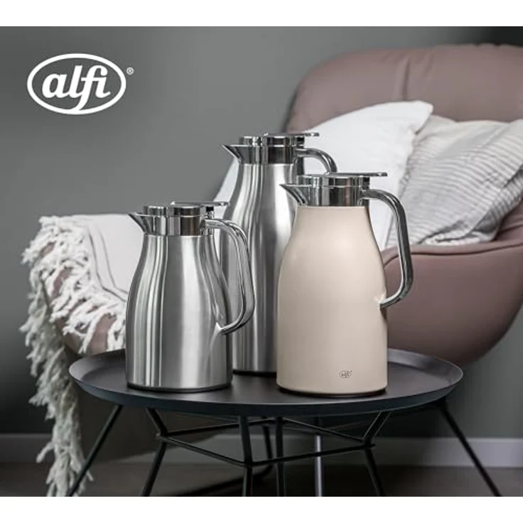 alfi SKYLINE Isolierkanne coconut white 0,65l  – Bild 3