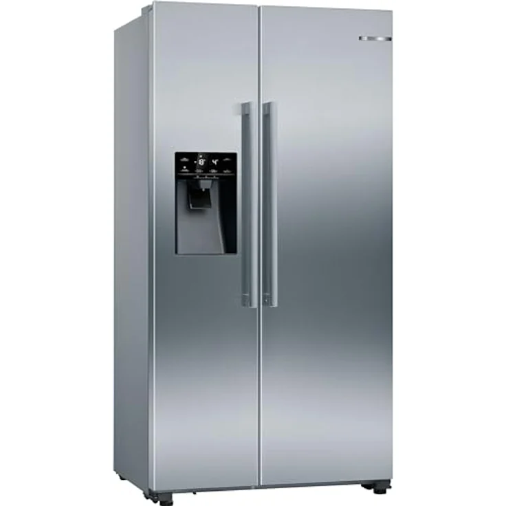 Bosch KAD93AIDP, Amerikanischer Side-by-Side Kühlschrank mit No Frost, Edelstahl Antifingerprint, 178.7 x 90.8 cm – Bild 1