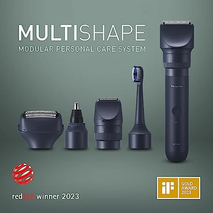 Panasonic MULTISHAPE modulares Körperpflege-System ER-CKL1, Starter-Kit, Bart- und Haartrimmer für Männer mit wiederaufladbarem Li-Ionen-Akku – Bild 2