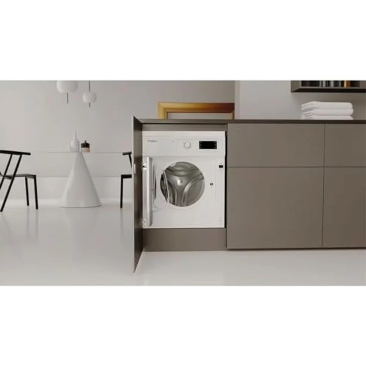 Whirlpool BI WMWG 91485 EU, Einbau-Waschmaschine mit 9 kg Kapazität, 1400 U/min, Energieeffizienzklasse B, Hygienewaschen Baumwolle, integrierte Kindersicherung – Bild 3