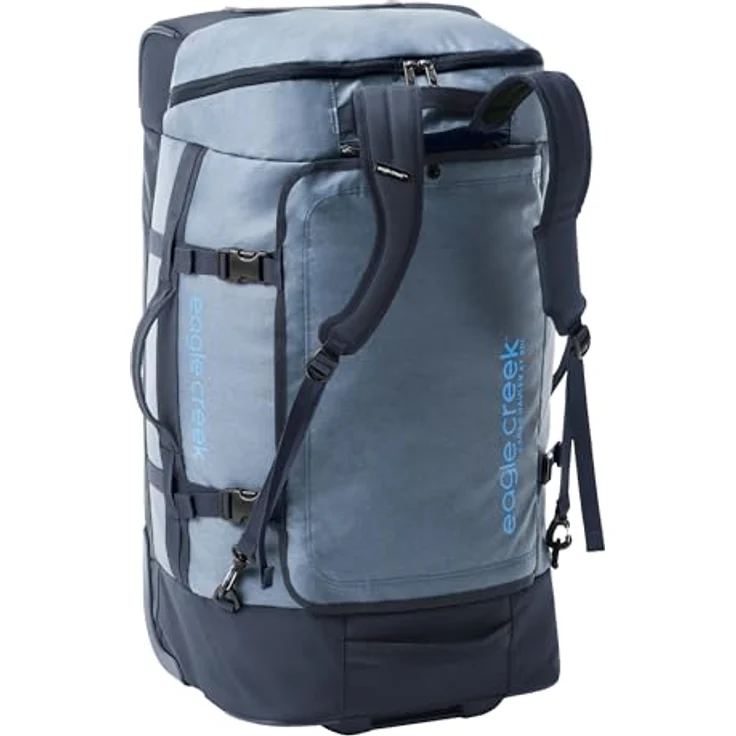 Eagle Creek Cargo Hauler XT Wheeled Duffel, 90 L, blau, mit einziehbarem Griff und Rucksackgurten – Bild 3