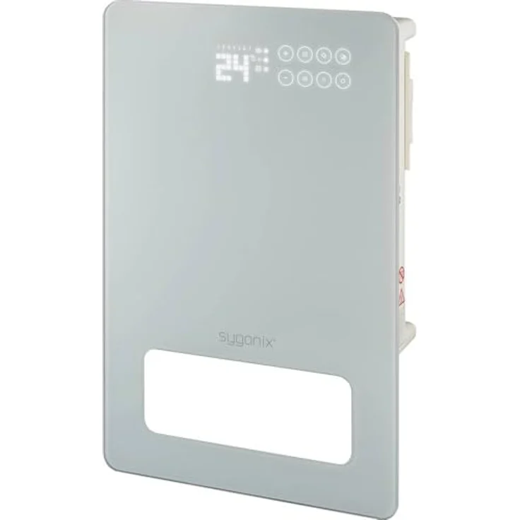 Sygonix SY-6735642 Heizgerät, PTC-Heizelement mit 3 Heizmodi, 20 m², einstellbare Temperatur 5° - 40 °C, Weiß – Bild 1