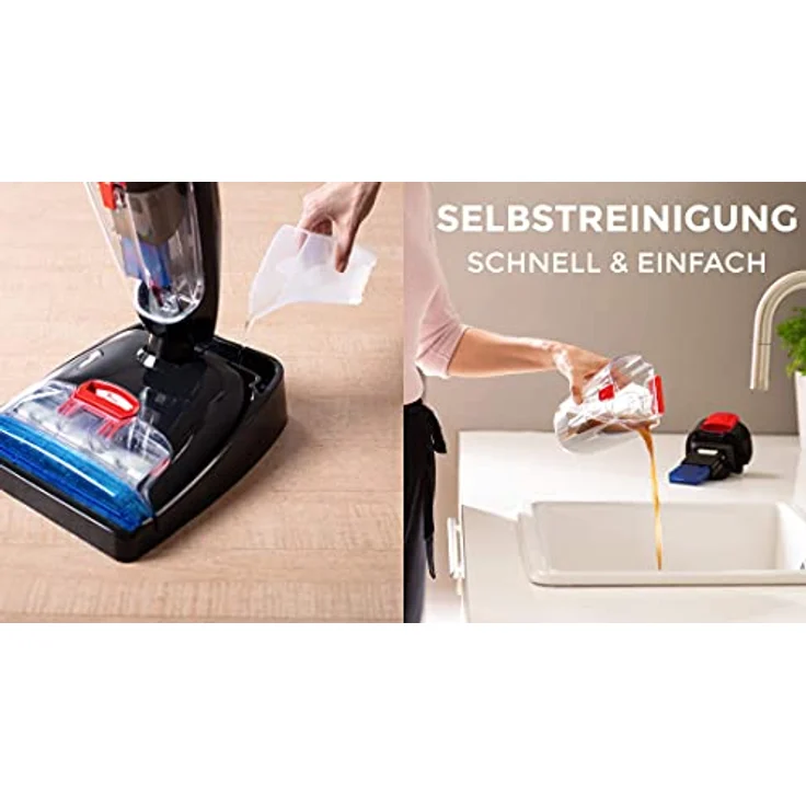 Vileda JetClean 2in1 Bodenreiniger (163302) Saugwischer für alle Hartböden – Bild 4