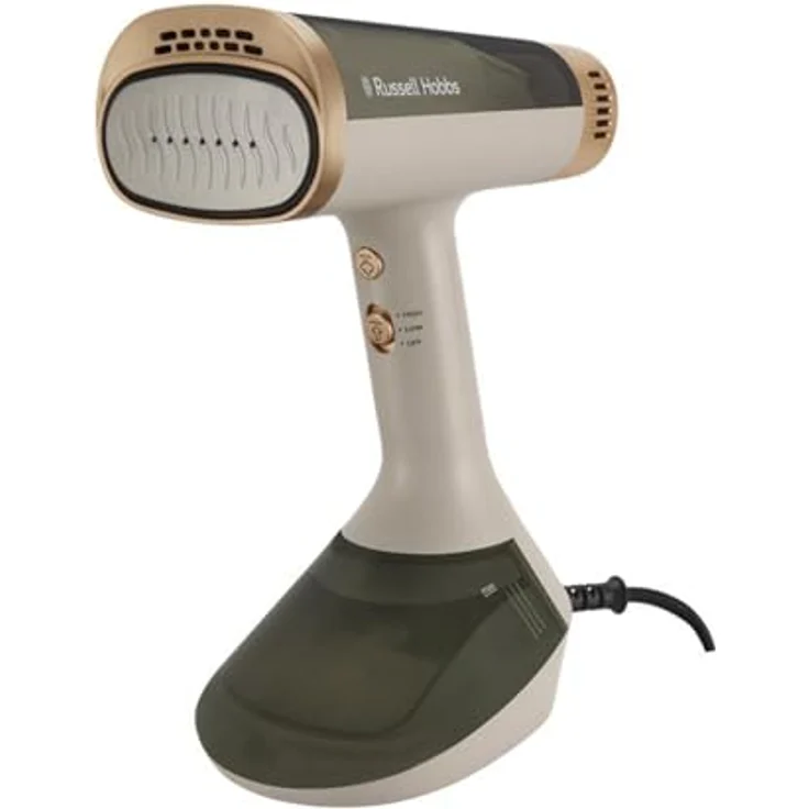 Russell Hobbs Dampfglätter VacuSteam™ 28551-56, Dampf- und Saugtechnologie mit 3 Stufen, 200ml Wassertank, 35 Sek. Aufheizzeit, Keramiksohle – Bild 1