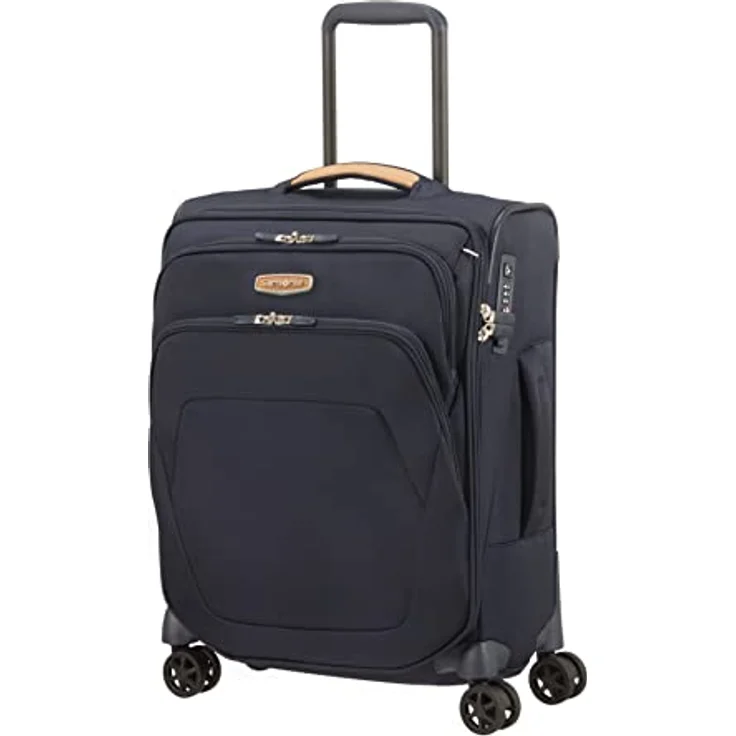 Samsonite Spark SNG Eco - Spinner S (Länge: 40 cm), Koffer, 55 cm, 43 L, Blau (Eco Blue) – Bild 1
