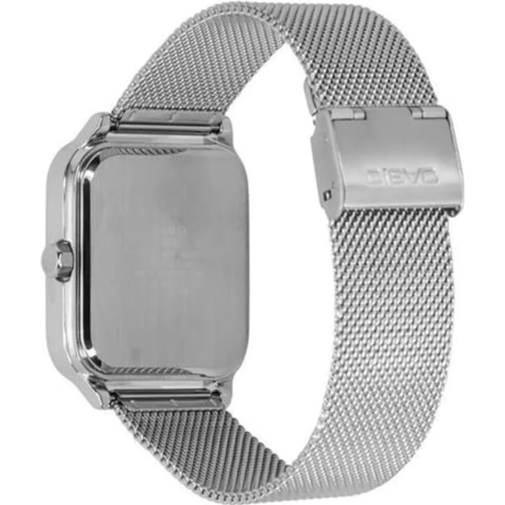 Casio Watch MTP-M305M-1AVER, Analoguhr mit Mondphasen-Anzeige, Silber – Bild 3