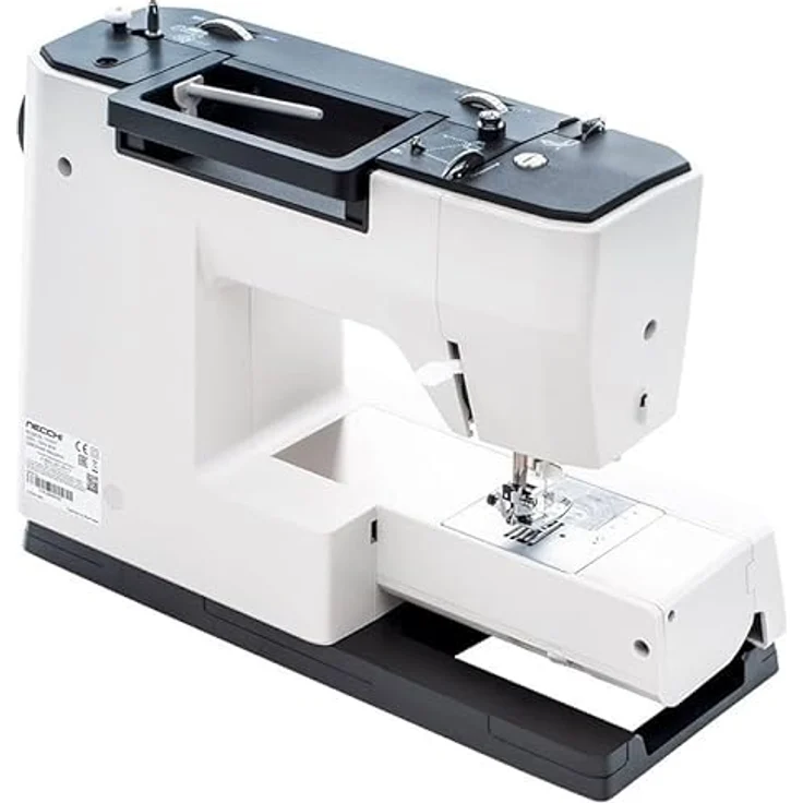 Necchi Nähmaschine Necchi Q132A, 32 Nähprogramme, 1000 Stiche/Min, inkl. Anschiebetisch, Automatisches Knopflochnähen, weiß - Preisvergleich – Bild 6