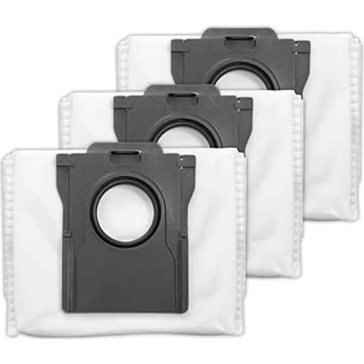 Dreame 3x Staubsaugerbeutel mit 4 Litern Fassungsvermögen, kompatibel mit Dreame L10s Plus/S10 Plus/D10 Plus Gen2, hohe Filterleistung, sicherer Verschluss, einfache Installation