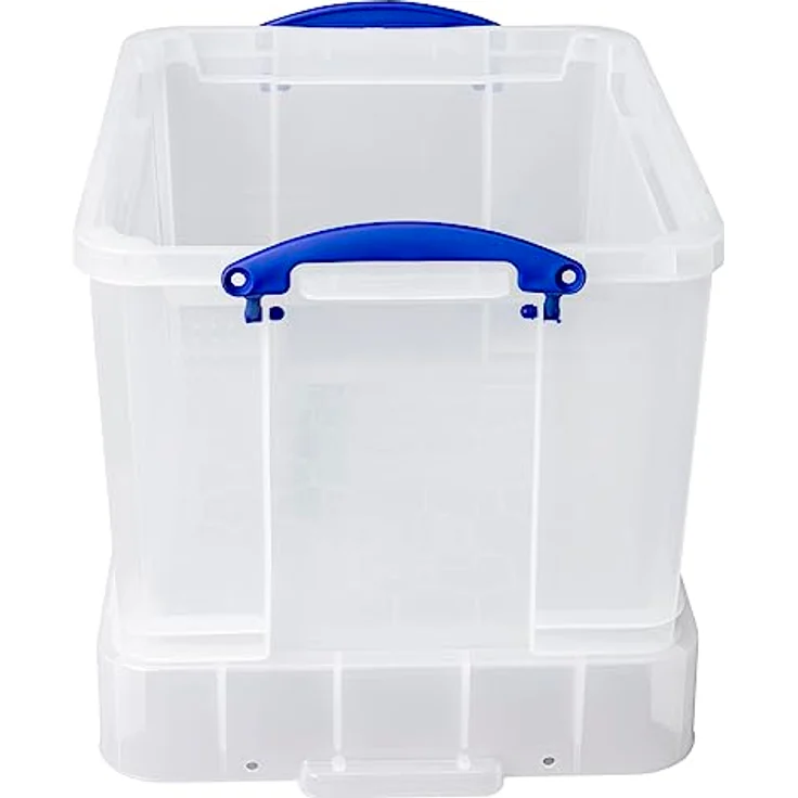 Really Useful Aufbewahrungsbox, 35 Liter, Größe XL, transparent – Bild 2