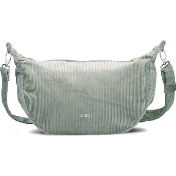 Zwei Mademoiselle.M Umhängetasche 34 cm, grün, 100% Polyurethan, Maße 34 cm x 11 cm x 18 cm – Bild 2