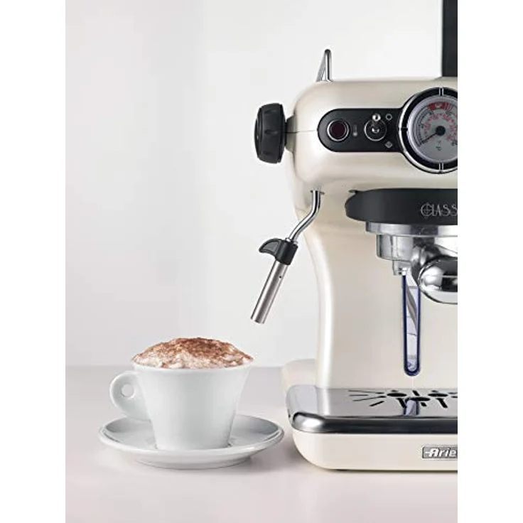 Ariete 1389-17 Classica Siebträger-Espressomaschine, 850, Kunststoff, 2 liters, Perlmutt – Bild 2