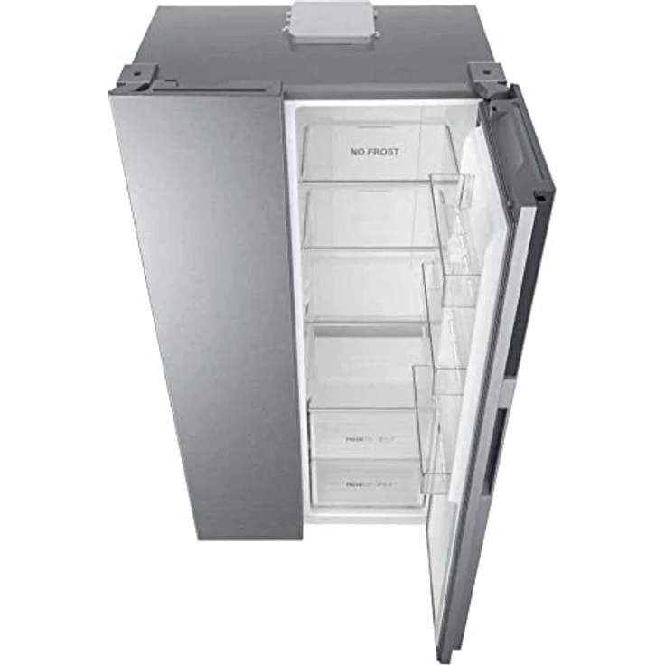 Haier HSR 3918 ENPG Side-by-Side-Kühlschrank, freistehend, Edelstahllook – Bild 8