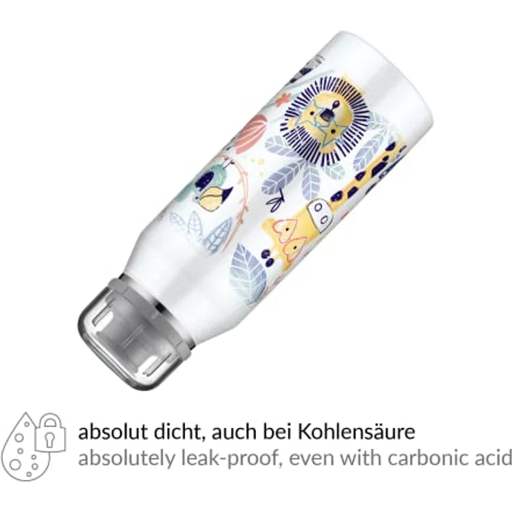 alfi isoBottle Isolier-Trinkflasche, Edelstahl, Weiß, 350ml – Bild 4
