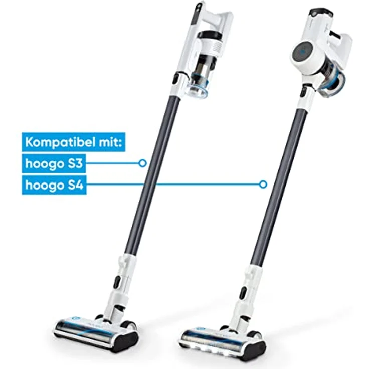 HOOGO® S4 Bürstenrolle Soft für empfindliche Böden und Haare - Zubehör für Stielsauger - Ersatzteile Akku-Staubsauger, extraweich – Bild 3
