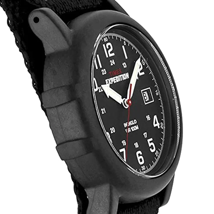Timex Men's Expedition Camper, 38mm Fast Wrap Uhr mit Nylonarmband, 50m Wasserschutz, Quick-Set Datumsanzeige – Bild 2