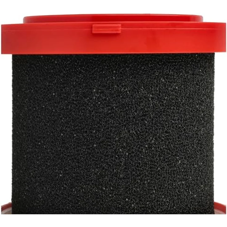 vhbw Nassfilter Ersatz für Milwaukee 4932478802, 4932479806, 49-90-2015 für Staubsauger - Schaumstoff/Kunststoff Rot Schwarz - Hochwertiger Schaumfilter für Flüssigkeiten mit Schutz vor Feuchtigkeit – Bild 5