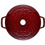 STAUB Gusseisen-Lilie, französischer Ofen 26 cm, Grenadine-Rot - Preisvergleich