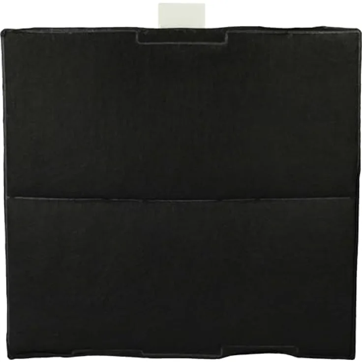 vhbw Aktivkohlefilter für Constructa CZ5131X5, 23,5 x 22 x 2 cm, schwarz/weiß, Geruchsfilter für Dunstabzugshaube