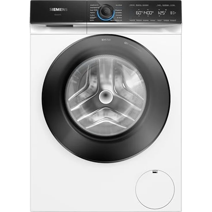 Siemens iQ700 WG44B20Z0, Frontlader-Waschmaschine, A, Fassungsvermögen 9 kg, Standgerät, Breite 60 cm, weiß – Bild 2