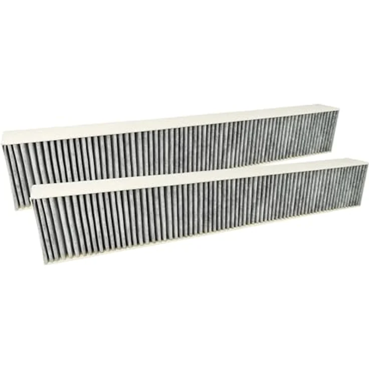 vhbw 2x Aktivkohlefilter für Neff Dunstabzugshaube, schwarz, Ersatzfilter für geruchsfreien Betrieb – Bild 1