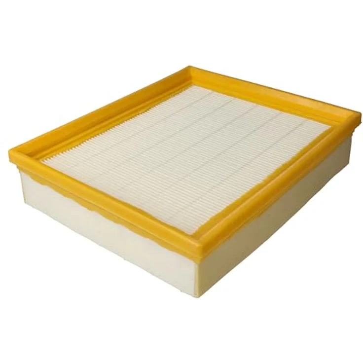vhbw Staubsaugerfilter kompatibel mit Lidl Parkside PPWD 30 A1 Staubsauger - HEPA-Filter Gelb Weiß, optimale Filterleistung für Allergiker – Bild 3