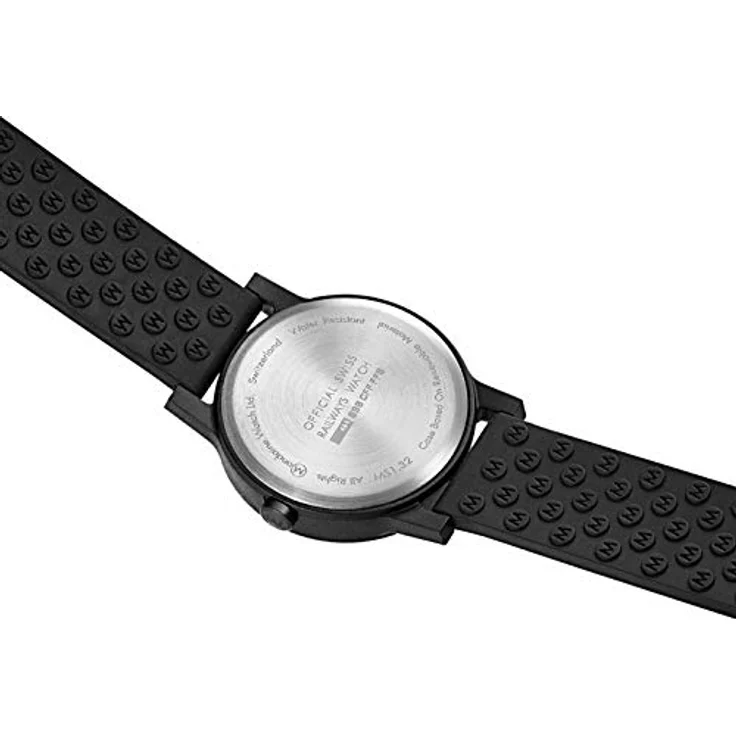 Mondaine Damen Armbanduhr MS1.32120.RB essence Silikonband schwarz – Bild 2