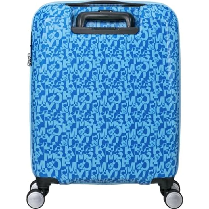 American Tourister Funlight Disney - Spinner S, Handgepäck 55 cm, 36 L, Mickey Lenticular Blue, TSA-Schloss, langlebiges Design mit elastischen Kreuzbändern, recyceltes PET-Futter – Bild 5