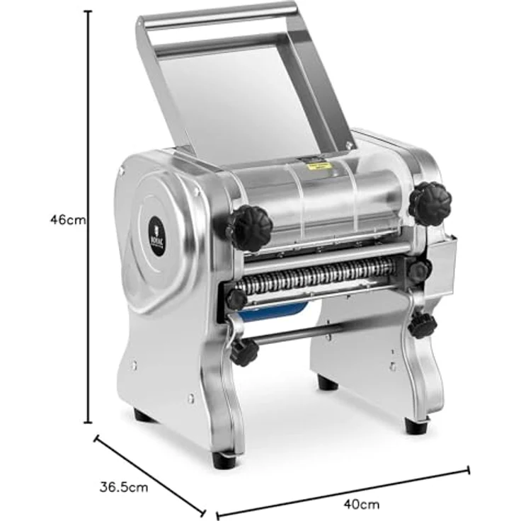 Royal Catering Nudelmaschine RC- EPM220 Edelstahl Pastamaker, elektrisch, Spaghetti 1 - 14 mm, 550 W – Bild 8
