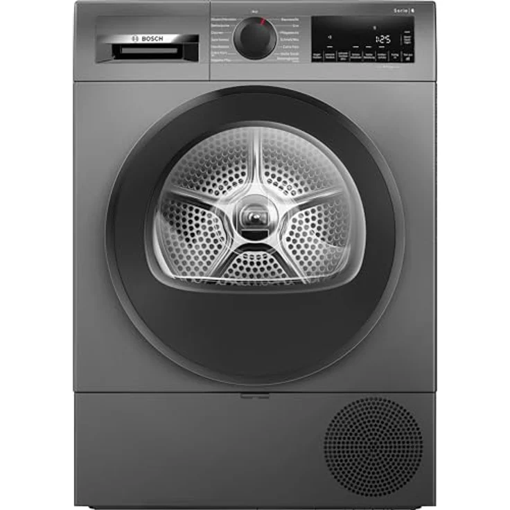 Bosch Serie 6 WQG243DR10, Wärmepumpentrockner mit 9 kg, Auto Dry, Easy Clean Filter, Klimafreundlich mit R290 – Bild 1