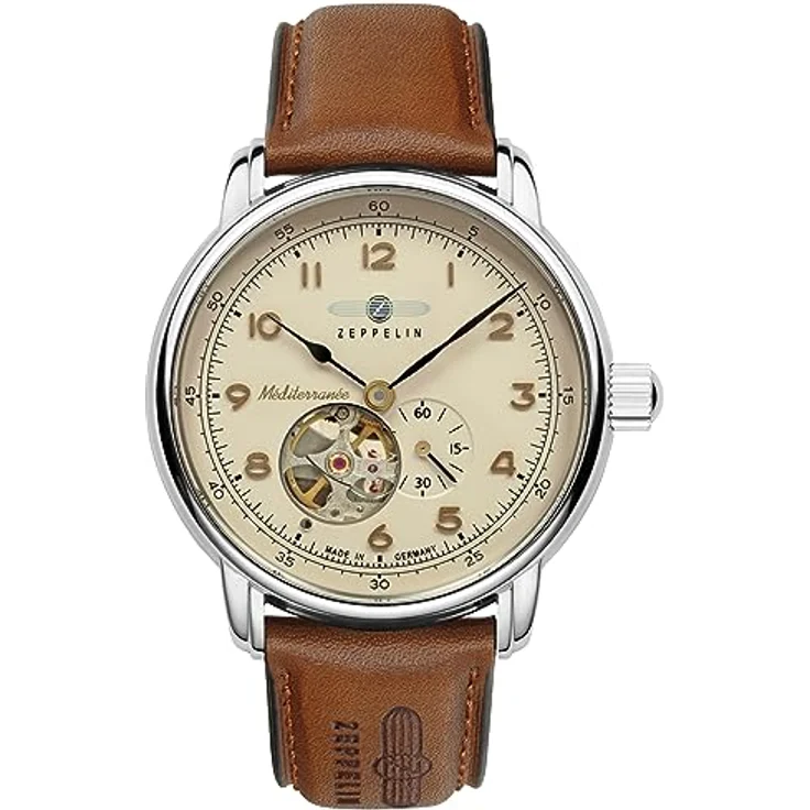 Zeppelin Herrenuhr Automatik 100 Jahre Méditerranée 9666-5 – Bild 1