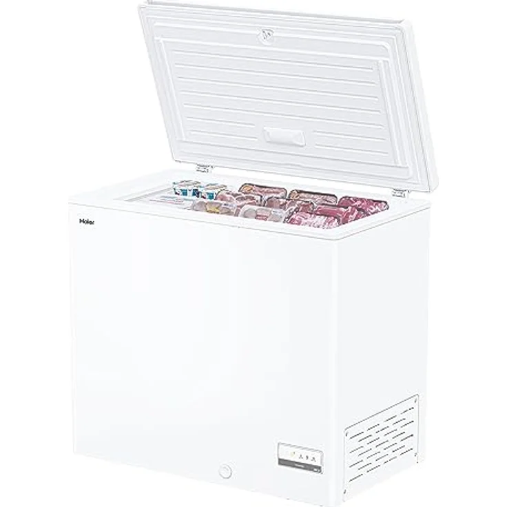 Haier HCE200C, Gefriertruhe 196 Liter mit LED-Innenbeleuchtung und Schnellgefrier-Funktion, Energieeffizienzklasse C – Bild 3