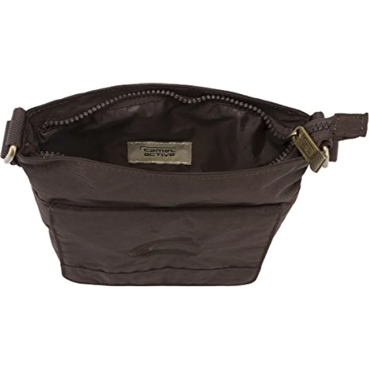 camel active Journey Umhängetasche, 19 cm, 100% Nylon, braun – Bild 4