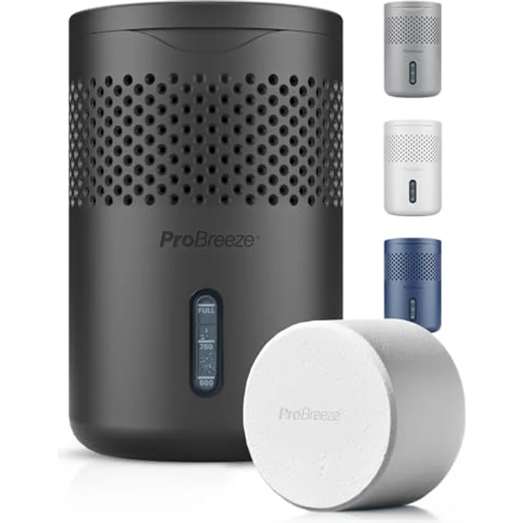 Pro Breeze Osmo Luftentfeuchter, Geräuschloser & Nachfüllbarer Raumentfeuchter, Mini ohne Strom, 700g Tablette (bis zu 100 Tage), Kompakt & Stilvoll in 4 Farben erhältlich – Bild 1