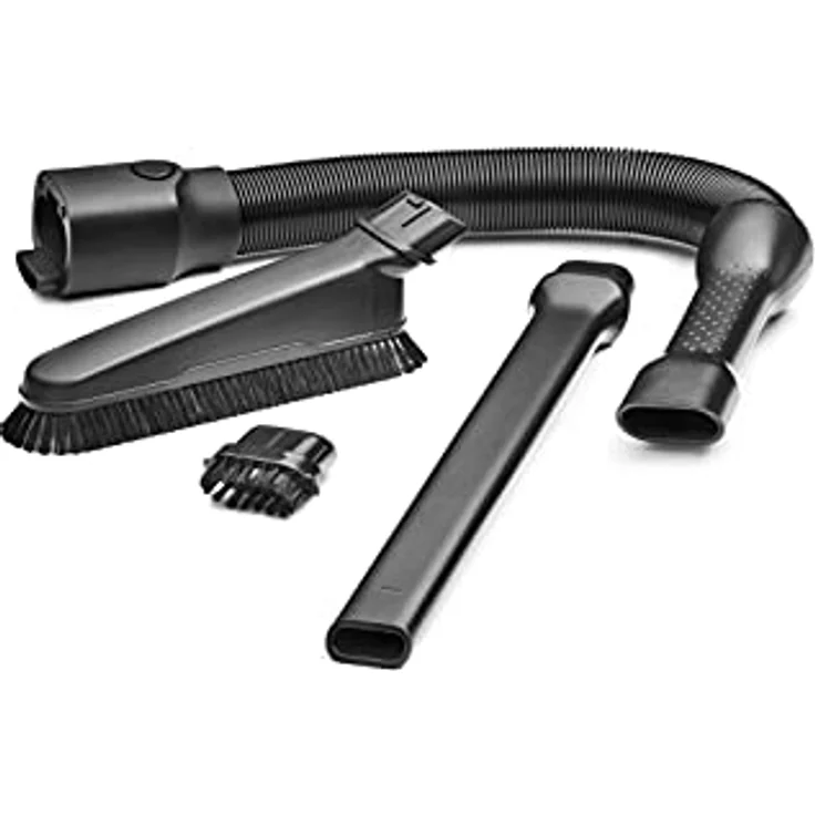 AEG AKIT23 Erweiterungsset für AEG 8000 Akku-Staubsauger (Detailreinigung, Haushalt & Auto, Staubsaugerdüsen, flexibler Saugschlauch, Möbel-Softbürste, lange Fugendüse, Staubbürstenaufsatz, schwarz) – Bild 1