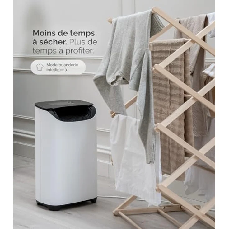 MEACO DD8L Pro Luftentfeuchter – Schnelles Trocknen der Wäsche, App-Steuerung, anpassbarer Stromverbrauch, geeignet für kalte Umgebungen, antibakterieller Ionisator, ideal für Boote, Wohnwagen und Garagen – Bild 4