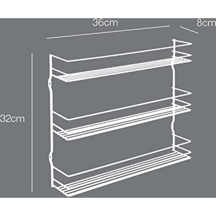 Metaltex Pepito Gewürzregal, Metall, Kupfer, 3 Etagen – Bild 5