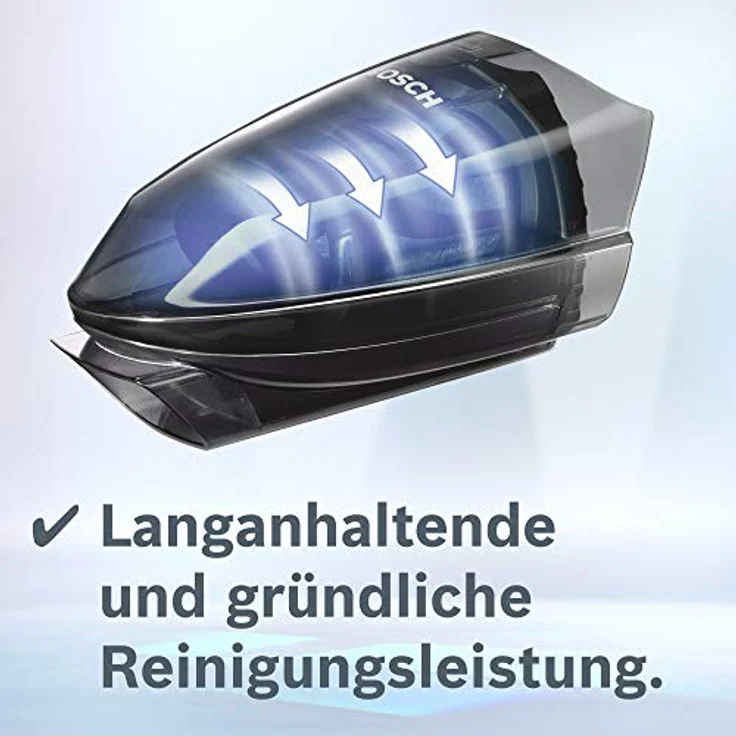 Bosch Hausgeräte Move Lithium 16 Volt max BHN16L, Akkustaubsauger, 40 Minuten, grau – Bild 6