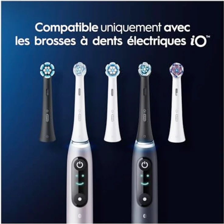 Oral-B - iO Ultimate Clean - 2 Bürstenköpfe - Schwarz - 1 Stück – Bild 4