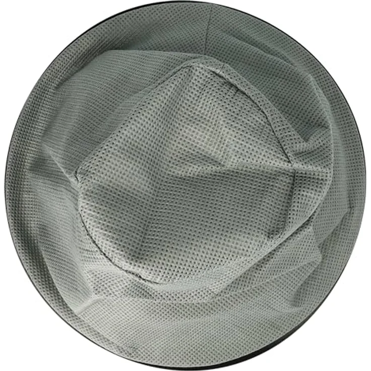 vhbw 5x Sackfilter kompatibel mit Güde GA 18-1200, GA 18-1200.1R Kaminsauger, Aschesauger - Ersatz-Filter, Abwaschbar Schwarz Grau – Bild 5